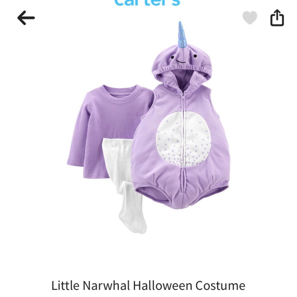 Little Narwhal Halloween Costume